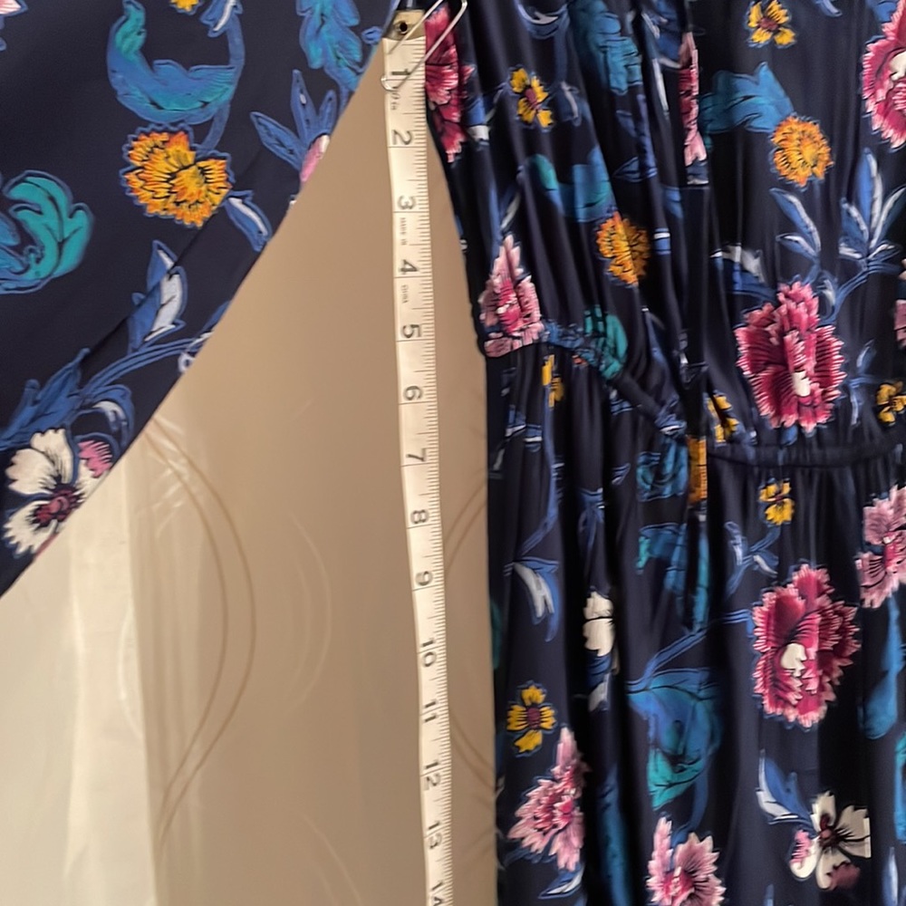 NWT - Old Navy dress, size S, navy/floral - Picture 9 of 11